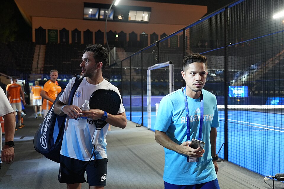 santo gutiérrez et pato paradiso, championnat du monde de padel de dubaï 2022